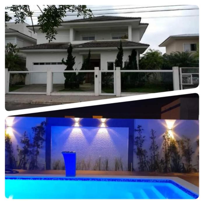 Casa com piscina na Praia dos Ingleses em Florianopolis - 5 dormitórios