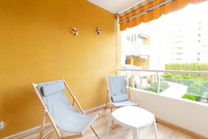 Global Vacacional, Apartamento con piscina y terraza en Canet