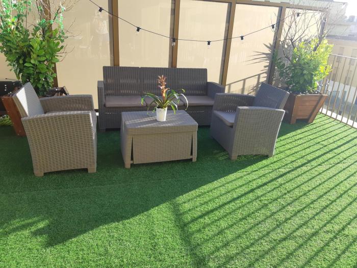 La Terrasse - big apartment & terrace 80m2 - metro 17 min from Paris