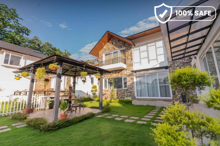 SaffronStays Wildernest - 2-BR Dehradun villa with gazebo, barbecue and mountain views