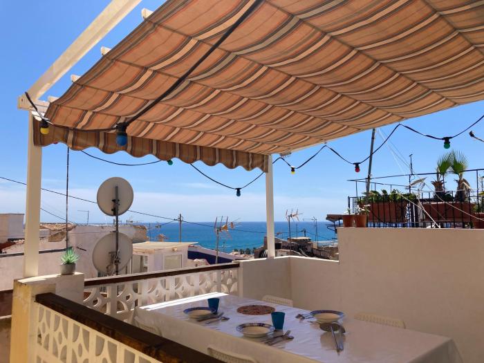 Casa Amada, terrasse vue mer et toits