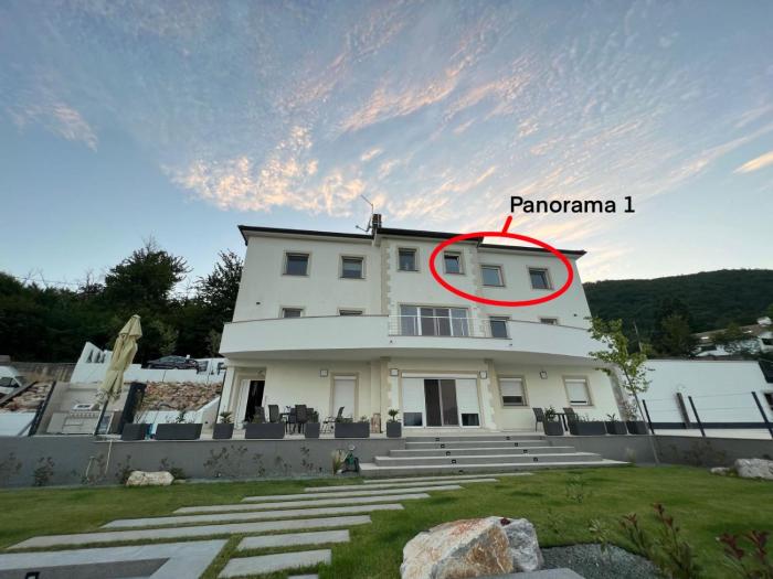 Villa Montana - Apartment Panorama 1 with beautiful sea view near Opatija
