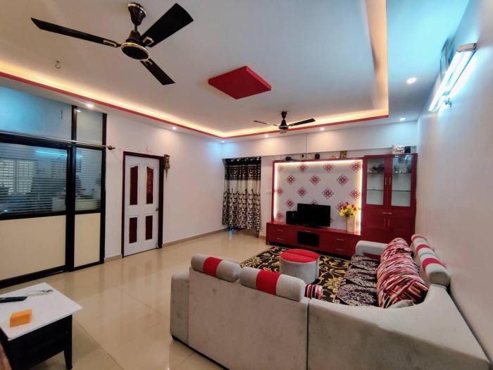 Luxurious 3 BHK premium flat with pool & free parking