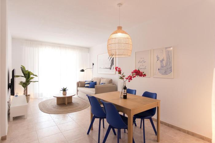 Beach Paradise Flat in Denia Centre w Large Pool