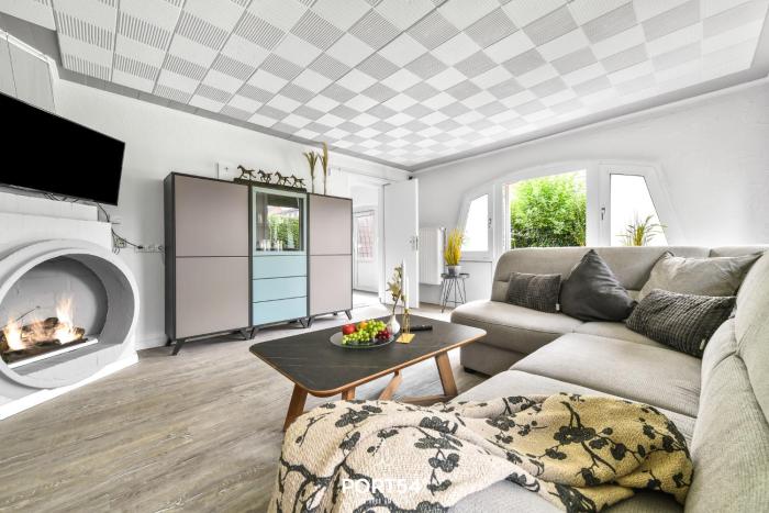 Ferienwohnung Hausboot an der Lagune Unterdeck Büsum