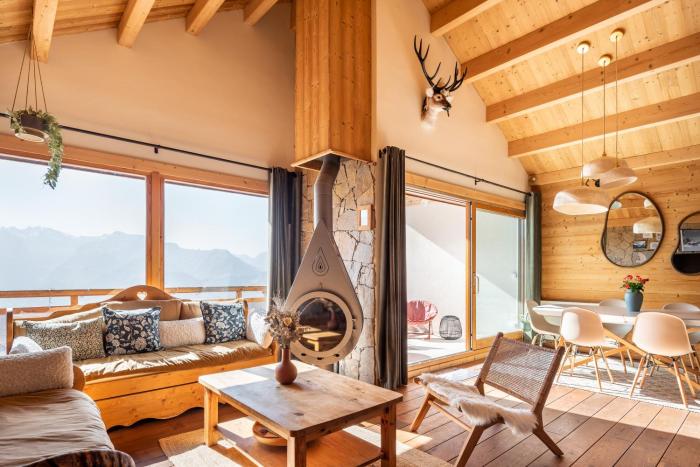 Alpe dHuez Houses - Chez Gaston - Comme un chalet 4 chambres pour 10p