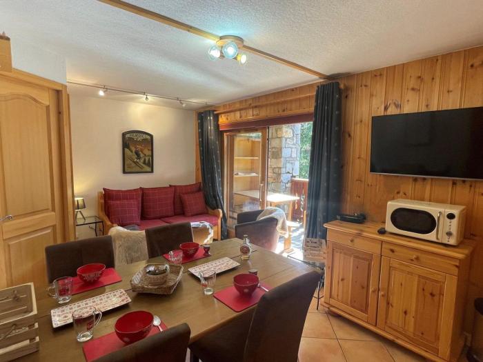 Appartement 2 pièces cabine pour 4 à Méribel avec parking couvert - FR-1-411-677