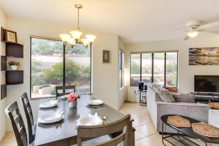 Tucson Escape with Outdoor Community Pool and Hot Tub!