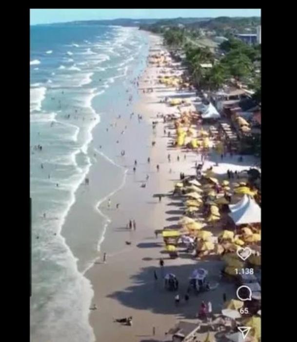 Apartamento 150mts da praia dos milionarios