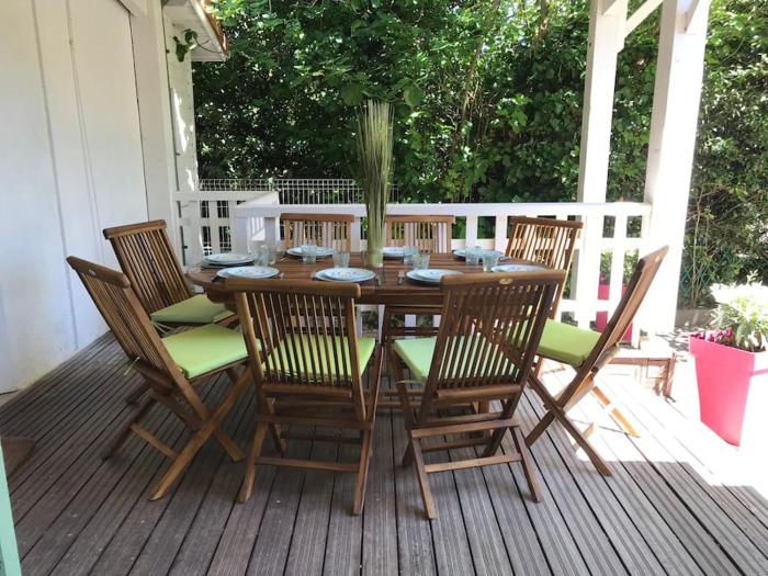 ARCACHON CENTRE - 600 m de la plage centrale 4 chambres 8 couch