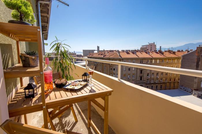 Balcony apartment Pampas by Book-Rijeka