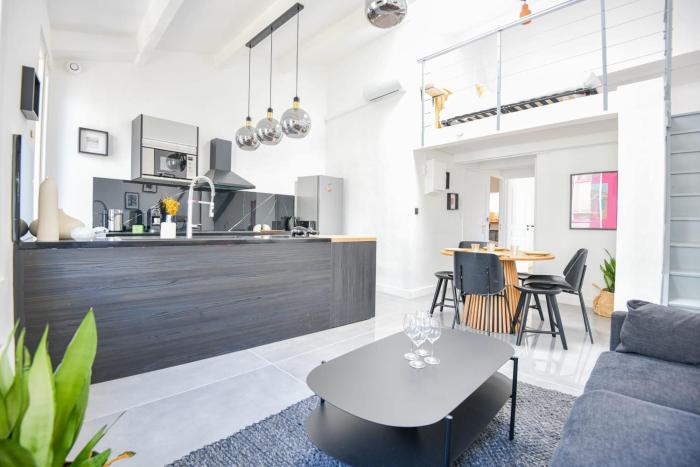 Appart 3 ch clim proche Vieux-Port Gare St-Charles