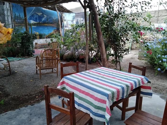 Habitación privada familiar con jardín para Srtas en Ica centro