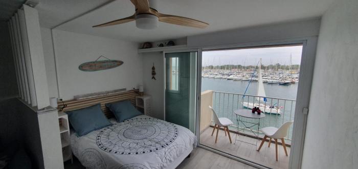 Appartement avec balcon, vue Mer, Piscine, Parking