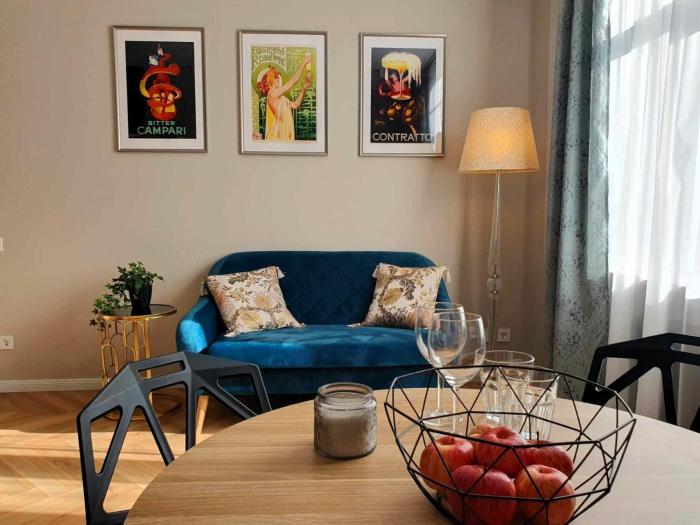 Stylish central apartment in Art Nouveau building
