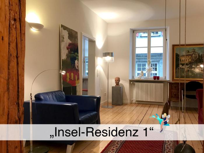 Ferienwohnung Insel-Residenz 1 - stilvolles Altstadt Haus auf der Insel