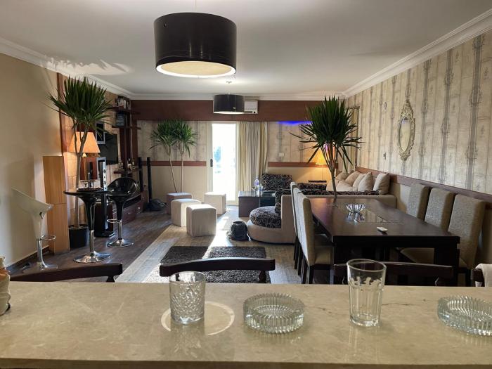 Luxurious apartment in private compound, in new cairo