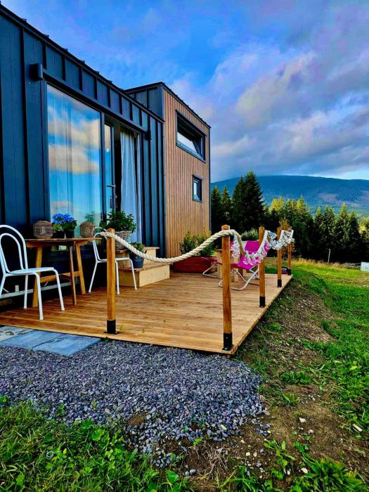 Domek w górach balia Tiny House Polana Widokówka