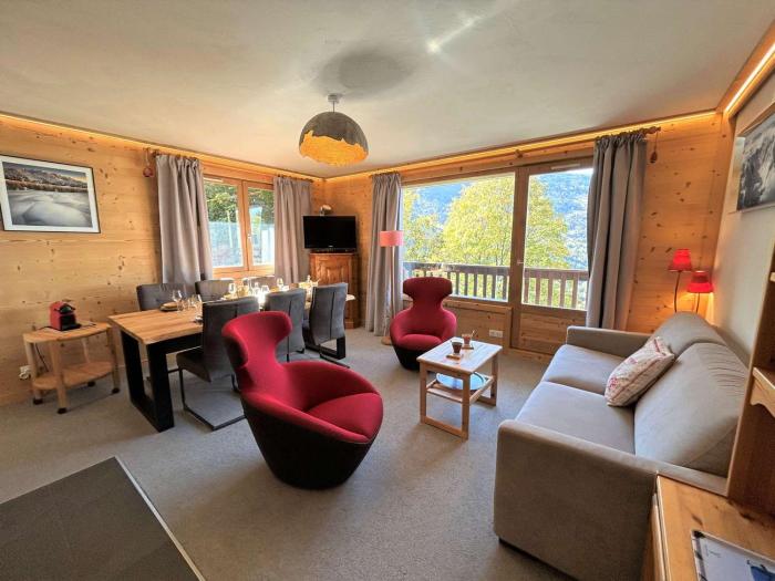 Appartement familial 4 pièces, ski-inski-out, 8 pers, Méribel - FR-1-180-596