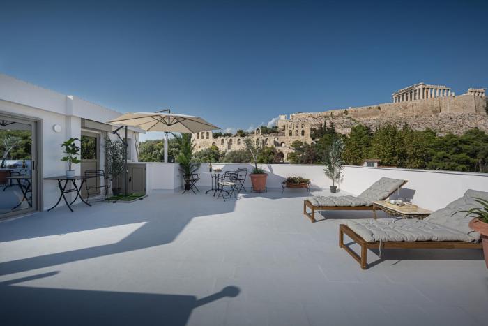 Acropolis and Odeon Panorama