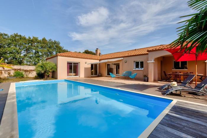 Maison pour 6 - Piscine et détente