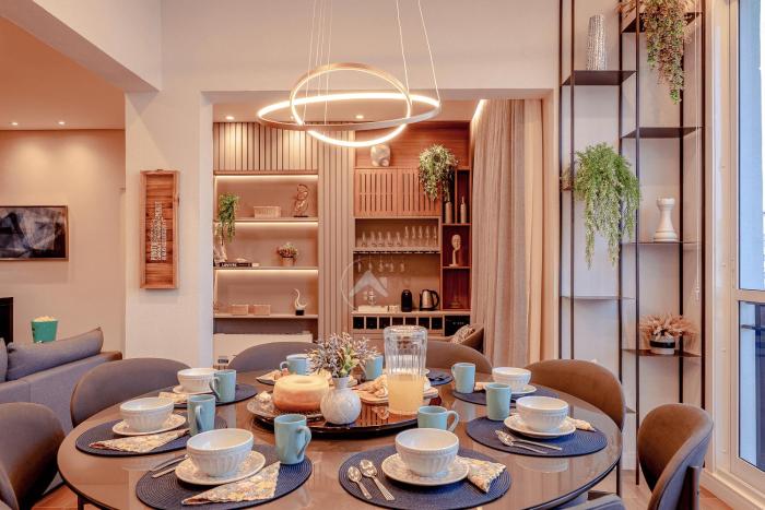 Moderna cobertura duplex com 4 suítes em condomínio com lazer completo - Campos do Jordão