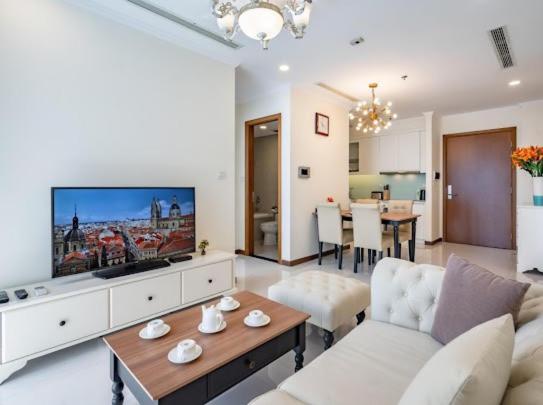 Vinhomes central park Lotus apartment - Căn hộ dịch vụ cho thuê