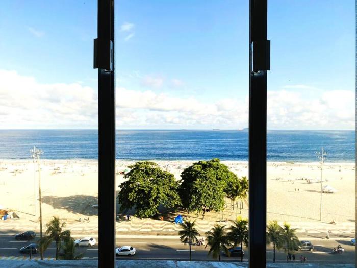 Apartamento de frente para o mar de Copacabana