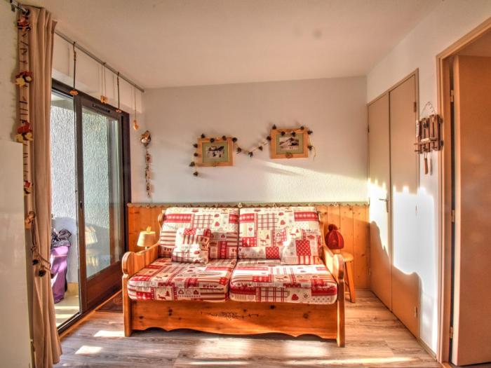 Studio à Morzine, proche pistes, balcon, parking, 4 pers - FR-1-524-122