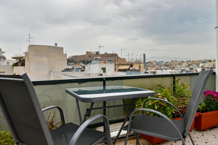 Acropolis view Penthouse by WeHost Athens