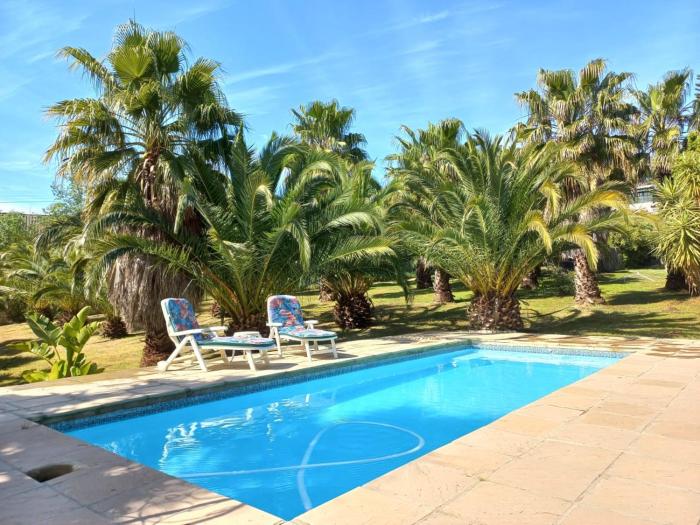 The Farmhouse Palm Tree Cabin