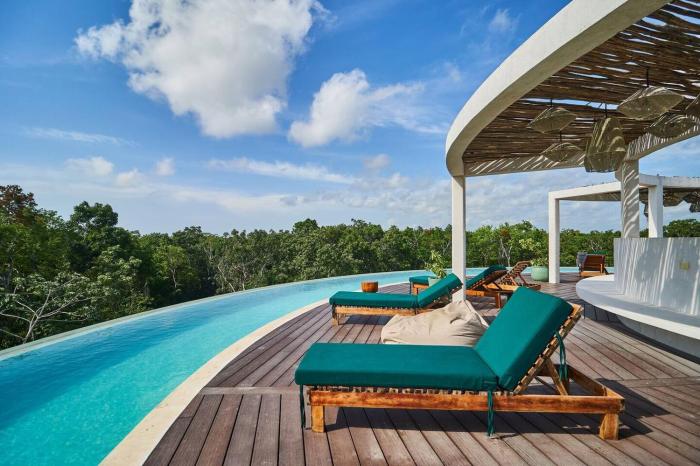 3 BDR Tulum Luxury Villa, BEST Infinity Pool, Near Beach