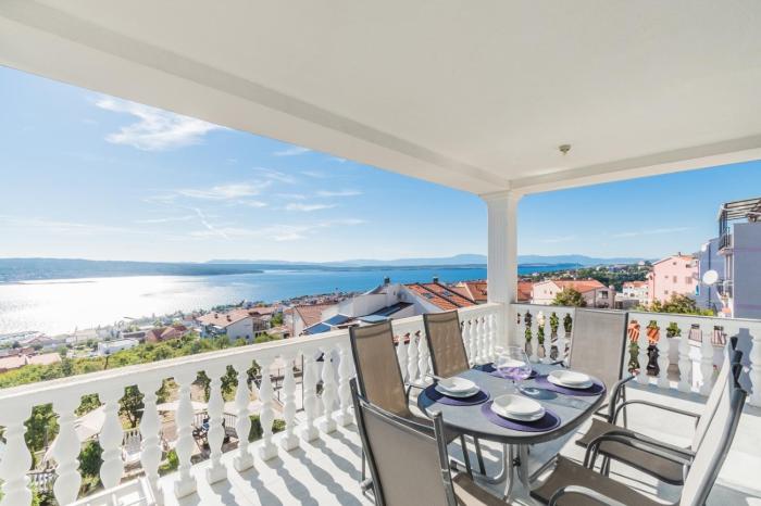 Apartment in Crikvenica with sea view, terrace, air conditioning, WiFi 3492-5