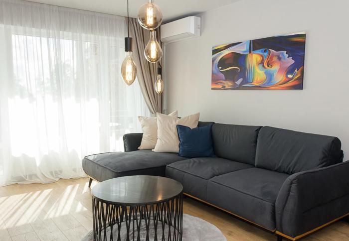 1BD Sea Garden Retreat with Dedicated Workspace by Flat Mаnager