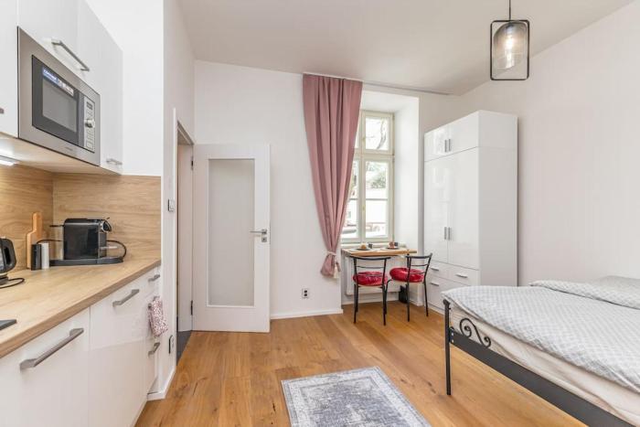 Cozy quiet new apartment in Karlin square