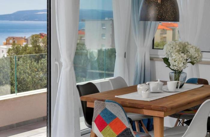 Apartman Meli Luka with seaview