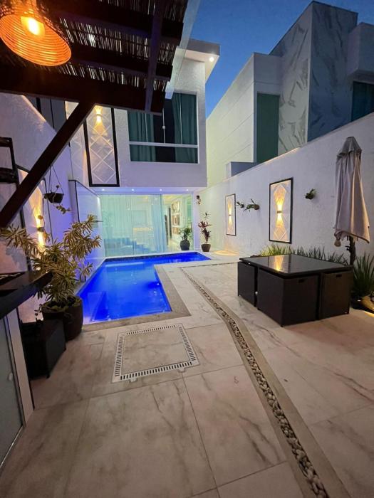 Casa Brilho da Lua - 3 Suítes, apenas 300m da Praia