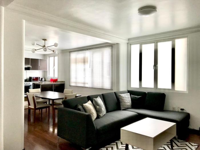 Condesa Residence Campeche 11 Exceptional 2BR, 1BA Apartment with Grand Living Space