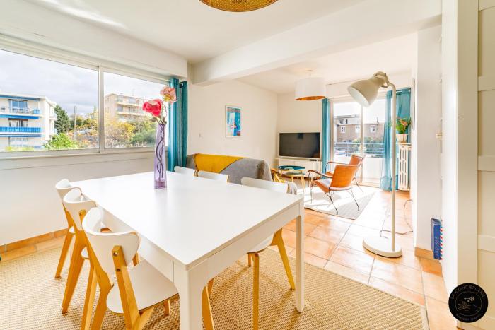 Escapade lumineuse, à 5 min de la plage et du port