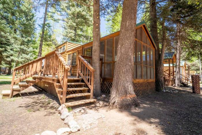 The Cottonwood Cabin #17 at Blue Spruce RV Park & Cabins