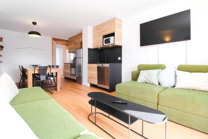 Stunning 4-bedroom apartment Flaine Foret, fully refurbished, beautiful panoramic views