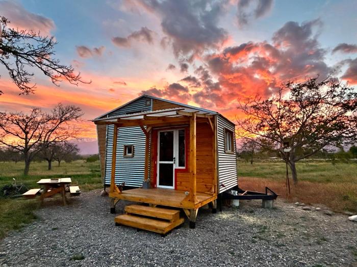 Espacio Namakai, cozy tiny house, minimalism in a magic place