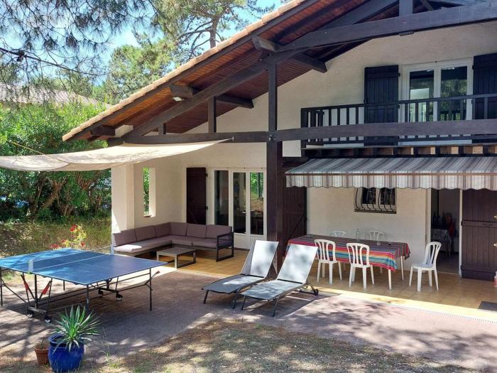Spacieuse villa au Cap Ferret, proche Plage des Américains, 5 chambres, jardin, wifi, 10 pers - FR-1-736-26