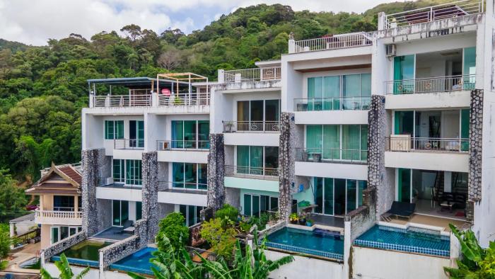 芭东Villa2:四卧海景别墅 双海景 中英泰三文管家