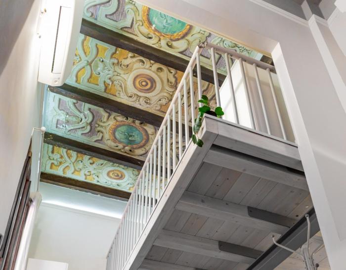 Charming Frescoed Loft