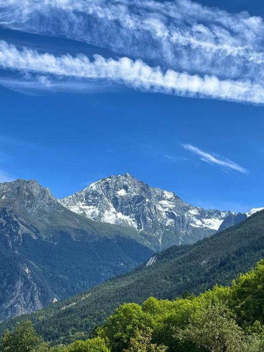 Chalet chaleureux à Courchevel avec vue sur la montagne