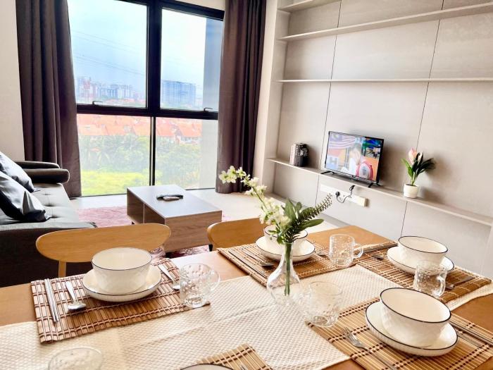 LB Cozy Home 1-10Pax 3Room Tropicana 4QBeds BalconyTV