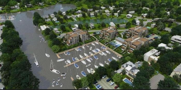 Increíble apartamento en barrio cerrado con salida al río !