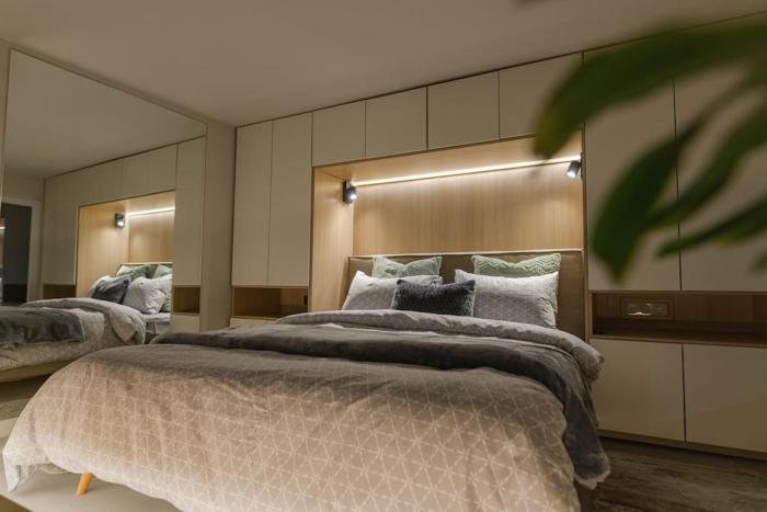 Green and Grey loft 1