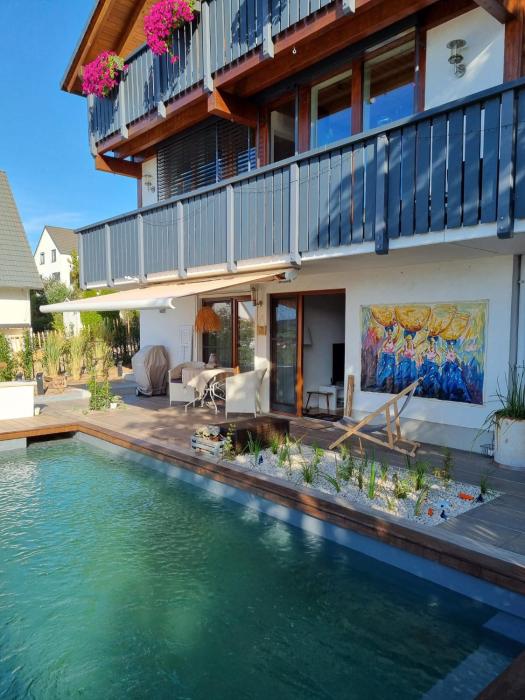 Studio 22, Terrasse,Pool,Sauna,Ofen